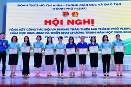 Pleiku: Hơn 204 triệu đồng thực hiện 48 công trình măng non