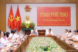 Thủ tướng Phạm Minh Chính làm việc với Ban Thường vụ Tỉnh ủy Phú Thọ