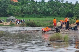 Tìm thấy thi thể học sinh lớp 9 bị đuối nước khi đi chơi thác