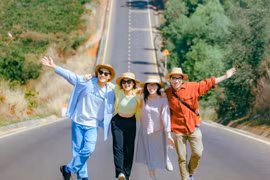 Mê mẩn check-in những con dốc uốn lượn ở Gia Lai