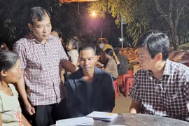 Ban An toàn Giao thông tỉnh và TP. Pleiku thăm hỏi gia đình nạn nhân tử vong do tai nạn giao thông