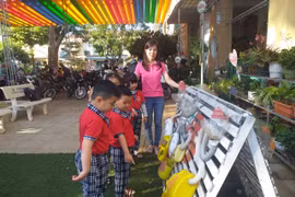 Lan tỏa phong trào chống rác thải nhựa trong học đường