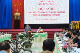 Phó Bí thư Thường trực Tỉnh ủy Châu Ngọc Tuấn: Công tác tuyên giáo "Đi trước mở đường, đi cùng phát triển"