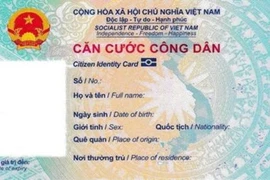 Mẫu thẻ căn cước công dân gắn chip chính thức