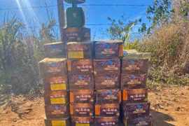 Chư Prông: Phát hiện hơn 82 kg pháo ở bãi đất trống