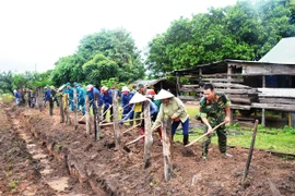 Tuổi trẻ Binh đoàn 15 thi đua chào mừng Đại hội Đảng