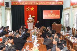 Đak Đoa gặp mặt chức việc các tôn giáo