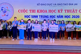 Gia Lai: Khai mạc Cuộc thi Khoa học kỹ thuật cấp tỉnh học sinh trung học lần thứ VII