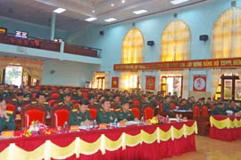 Bộ Chỉ huy Quân sự tỉnh Gia Lai tập huấn cán bộ các binh chủng