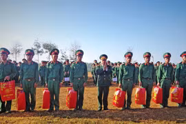 Gia Lai: 472 hạ sĩ quan, chiến sĩ hoàn thành nghĩa vụ quân sự