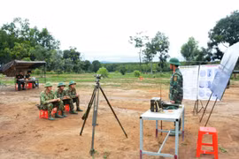 Lữ đoàn Pháo binh 40 dẫn đầu phong trào thi đua quyết thắng