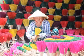 Tỏa ngát làng hương xứ Huế