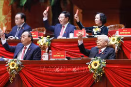 Bầu Đoàn Chủ tịch Đại hội XIII gồm 17 thành viên