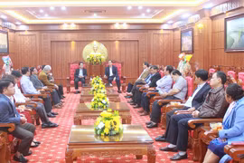 Lãnh đạo Tập đoàn Công nghiệp Cao su Việt Nam thăm và chúc Tết tỉnh Gia Lai