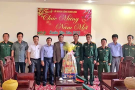 Phó Chủ tịch UBND tỉnh Gia Lai Kpă Thuyên thăm, chúc Tết nguyên lãnh đạo tỉnh và Lữ đoàn Công binh 280