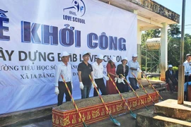 Hỗ trợ 410 triệu đồng xây dựng 2 phòng học tại xã Ia Băng