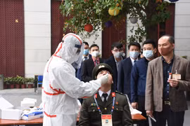 Xét nghiệm Covid-19 cho tất cả phóng viên tác nghiệp tại Đại hội XIII của Đảng