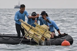 Phát hiện tín hiệu nghi từ hộp đen máy bay Indonesia bị rơi