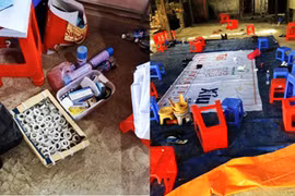 Phá tụ điểm đánh bạc quy mô khủng, bắt giữ 153 người, thu giữ hàng tỉ đồng