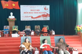 Đak Pơ: Hơn 200 người hiến máu tình nguyện