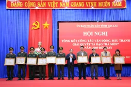 Gia Lai: Tổng kết công tác vận động, đấu tranh, giải quyết tà đạo "Hà Mòn"