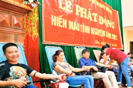 Kbang: 350 người hiến máu tình nguyện
