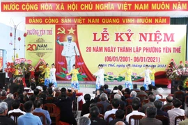 Pleiku: Phường Yên Thế kỷ niệm 20 năm thành lập