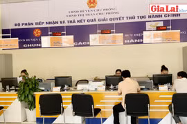 Hiệu quả từ chuyển dịch vụ hành chính công sang Bưu điện ở huyện