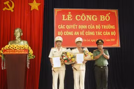 Bổ nhiệm 2 Phó Giám đốc Công an tỉnh Gia Lai