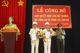 Bổ nhiệm 2 Phó Giám đốc Công an tỉnh Gia Lai