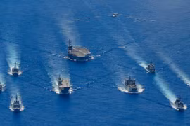 Cuộc tập trận hiếm hoi của "Bộ tứ" Mỹ, Nhật, Ấn và Úc