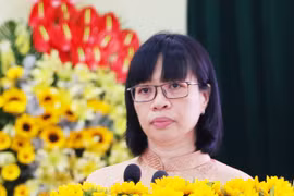 Bà Nguyễn Thị Thanh Lịch tái cử chức Bí thư Thị ủy An Khê