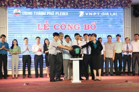 TP. Pleiku: Công bố ứng dụng phần mềm ORIM-X trong quản lý đô thị