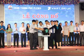 TP. Pleiku: Công bố ứng dụng phần mềm ORIM-X trong quản lý đô thị