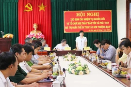 Hội thảo "Bảo tồn và phát huy giá trị quần thể Di tích Tây Sơn Thượng đạo"