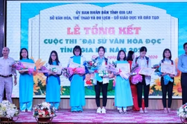 Trao giải cuộc thi "Đại sứ văn hóa đọc" tỉnh Gia Lai