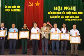 Mang Yang: Tuyên dương điển hình tiên tiến giai đoạn 2015-2020
