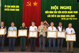 Mang Yang: Tuyên dương điển hình tiên tiến giai đoạn 2015-2020