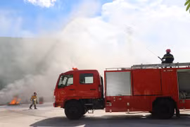 Tập huấn nghiệp vụ phòng cháy, chữa cháy cho cán bộ, công nhân Nhà máy Sản xuất tinh bột sắn Gia Lai