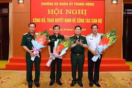 Bộ Quốc phòng trao quyết định bổ nhiệm cho 3 tân Thứ trưởng