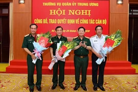 Bộ Quốc phòng trao quyết định bổ nhiệm cho 3 tân Thứ trưởng