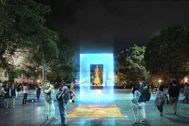 Công bố thiết kế độc đáo cột mốc số 0 bên bờ hồ Gươm