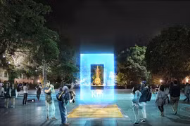 Công bố thiết kế độc đáo cột mốc số 0 bên bờ hồ Gươm