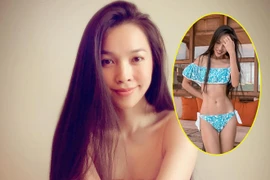 Hiền Thục 'gây sốt' khi đăng ảnh diện bikini khoe cơ bụng săn chắc ở tuổi 39