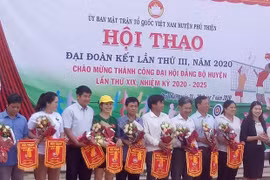 Khai mạc Hội thao Đại đoàn kết huyện Phú Thiện lần thứ III