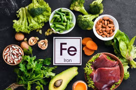 Nồng độ chất sắt trong máu làm chậm lão hóa
