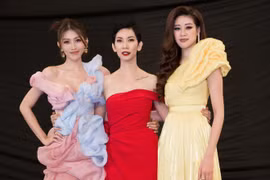 Chế Nguyễn Quỳnh Châu tự tin 'đọ sắc' cùng Xuân Lan, Hoa hậu Khánh Vân