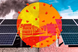 Không khí sạch trong đại dịch làm tăng sản lượng điện mặt trời