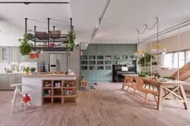 Bố mẹ tự tay trang trí nhà để con dễ dàng chạm tới ước mơ