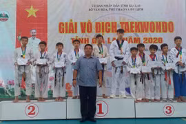 Krông Pa giành ngôi nhất toàn đoàn Giải vô địch Taekwondo Gia Lai năm 2020